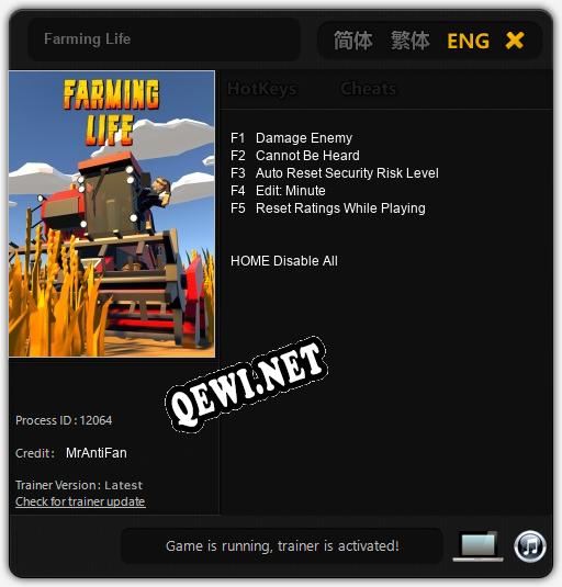 Farming Life: ТРЕЙНЕР И ЧИТЫ (V1.0.70)