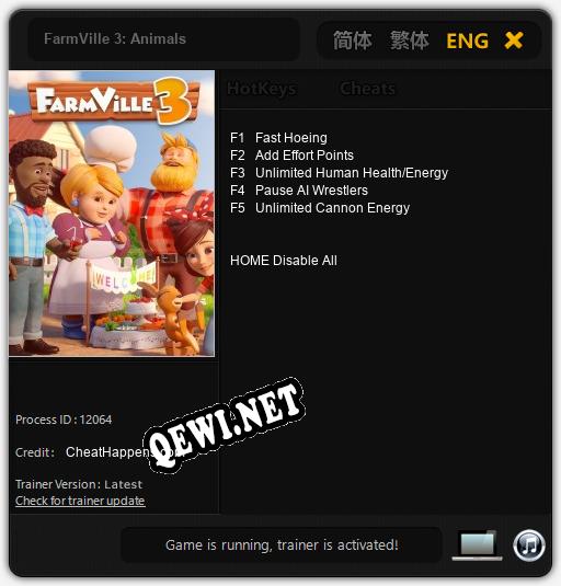 FarmVille 3: Animals: Трейнер +5 [v1.7]