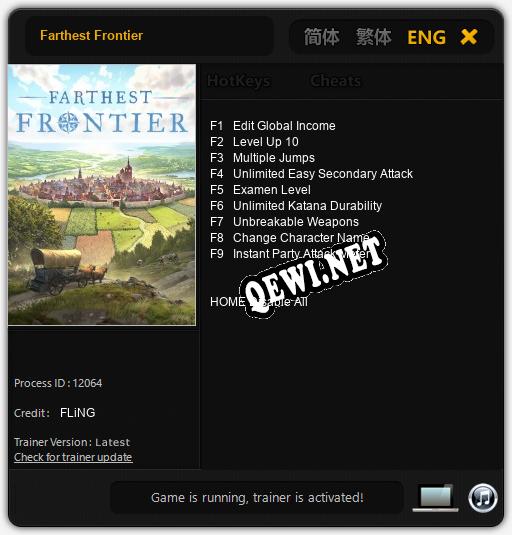 Farthest Frontier: Трейнер +9 [v1.6]