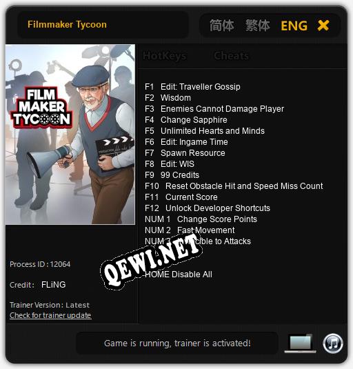 Filmmaker Tycoon: ТРЕЙНЕР И ЧИТЫ (V1.0.79)
