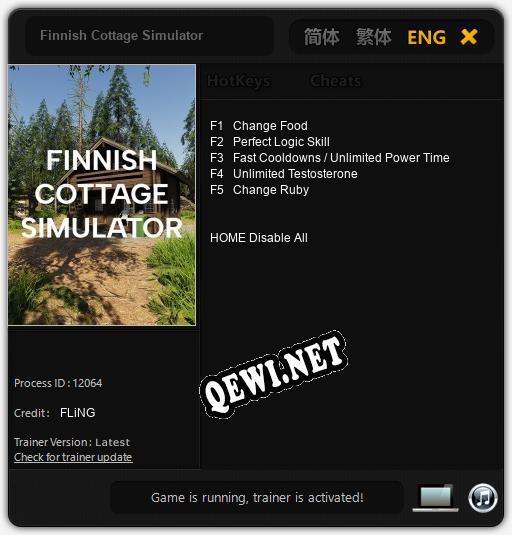 Finnish Cottage Simulator: ТРЕЙНЕР И ЧИТЫ (V1.0.84)
