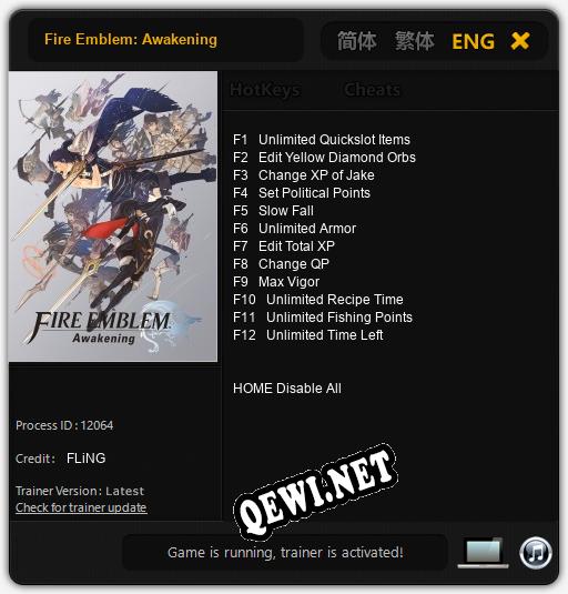 Fire Emblem: Awakening: Читы, Трейнер +12 [FLiNG]