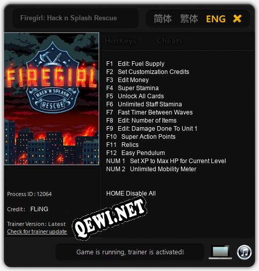 Firegirl: Hack n Splash Rescue: ТРЕЙНЕР И ЧИТЫ (V1.0.19)