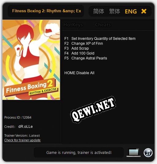 Трейнер для Fitness Boxing 2: Rhythm & Exercis [v1.0.9]