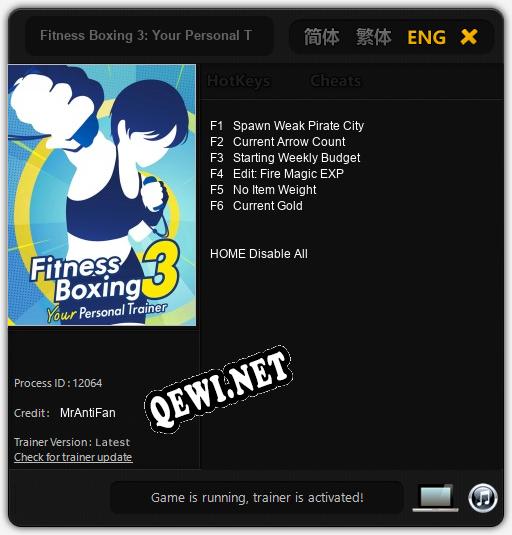 Fitness Boxing 3: Your Personal Trainer: Читы, Трейнер +6 [MrAntiFan]