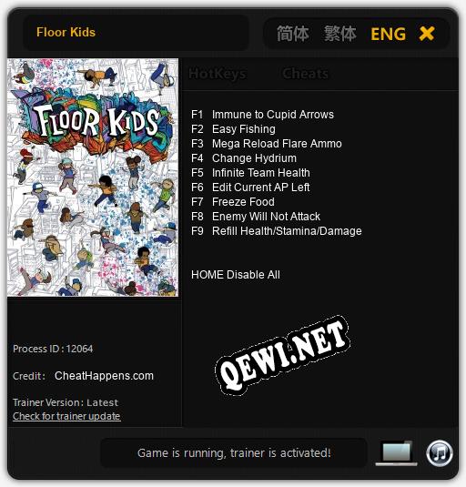Floor Kids: Читы, Трейнер +9 [CheatHappens.com]