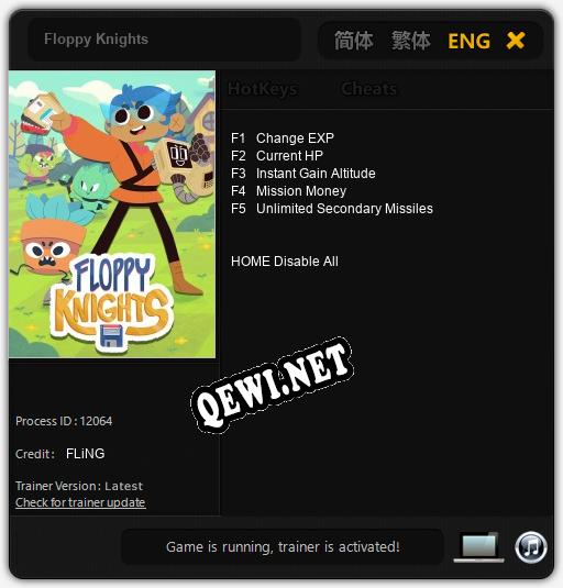 Floppy Knights: Трейнер +5 [v1.1]