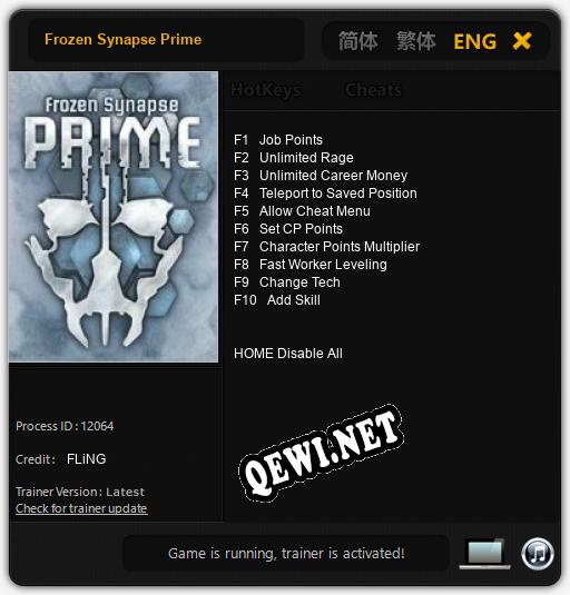 Frozen Synapse Prime: ТРЕЙНЕР И ЧИТЫ (V1.0.64)