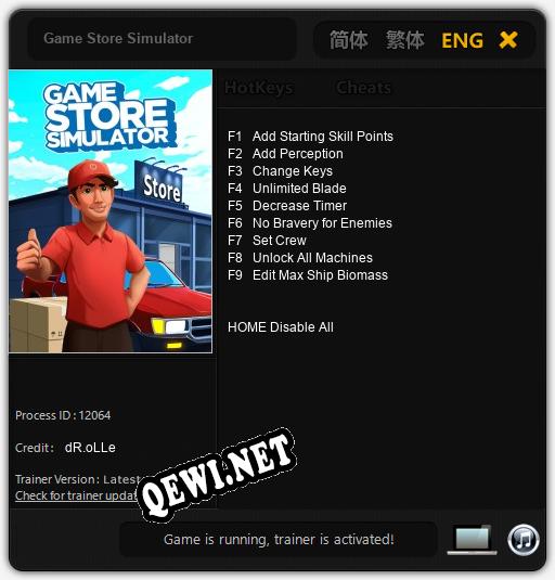 Game Store Simulator: Читы, Трейнер +9 [dR.oLLe]