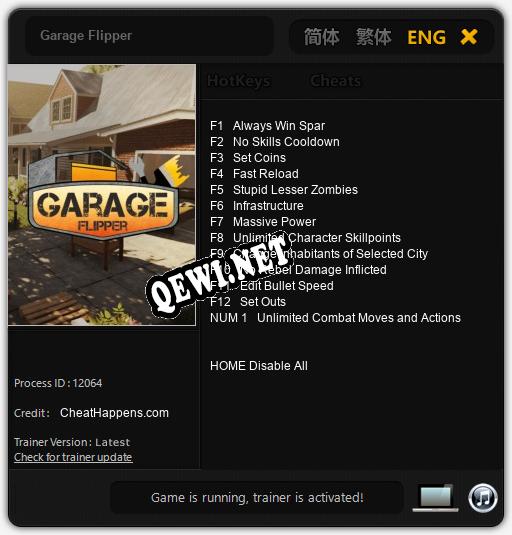 Garage Flipper: ТРЕЙНЕР И ЧИТЫ (V1.0.87)