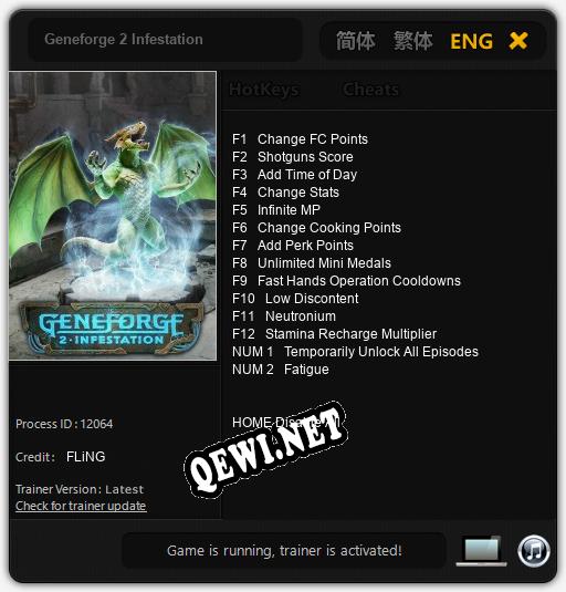 Geneforge 2 Infestation: Читы, Трейнер +14 [FLiNG]