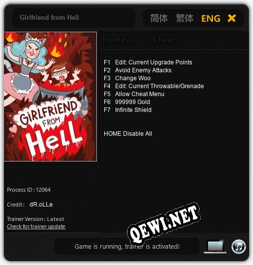 Girlfriend from Hell: Читы, Трейнер +7 [dR.oLLe]