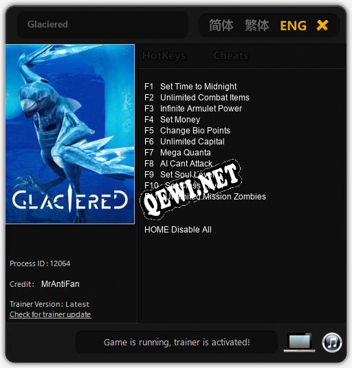 Glaciered: Трейнер +11 [v1.7]