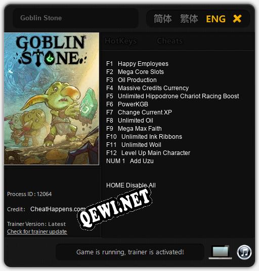 Goblin Stone: Трейнер +13 [v1.8]