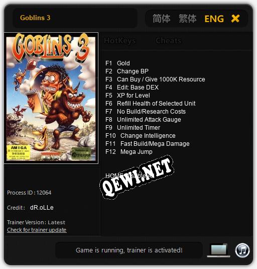 Goblins 3: Трейнер +9 [v1.2]