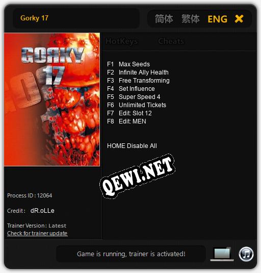 Gorky 17: ТРЕЙНЕР И ЧИТЫ (V1.0.29)