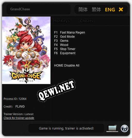 GrandChase: Читы, Трейнер +6 [FLiNG]
