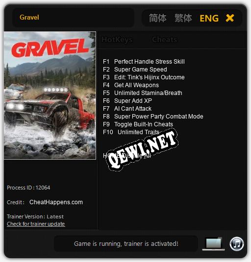 Gravel: Трейнер +10 [v1.3]