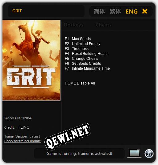 Трейнер для GRIT [v1.0.2]