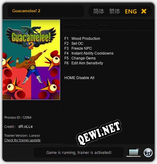 Guacamelee! 2: Трейнер +6 [v1.4]