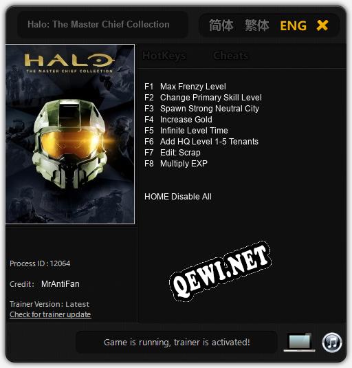 Halo: The Master Chief Collection: ТРЕЙНЕР И ЧИТЫ (V1.0.48)