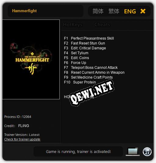 Hammerfight: ТРЕЙНЕР И ЧИТЫ (V1.0.5)