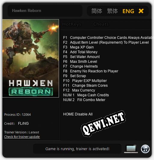 Hawken Reborn: ТРЕЙНЕР И ЧИТЫ (V1.0.33)