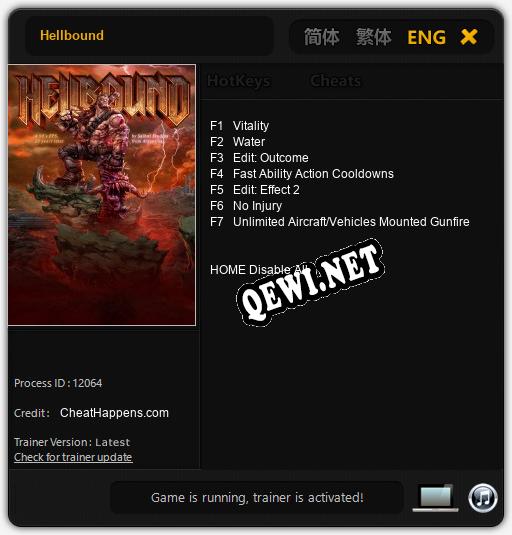 Hellbound: Читы, Трейнер +7 [CheatHappens.com]