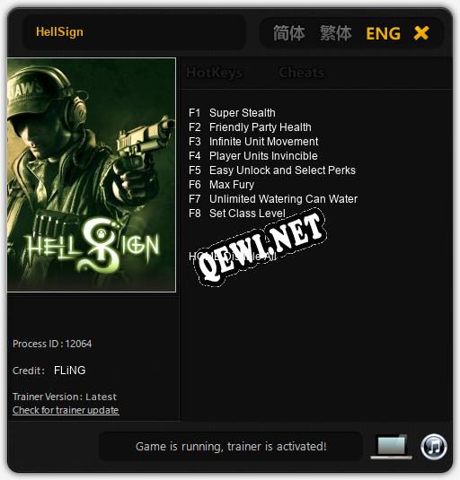 HellSign: ТРЕЙНЕР И ЧИТЫ (V1.0.18)