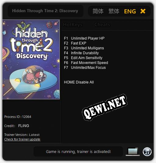 Hidden Through Time 2: Discovery: Трейнер +7 [v1.8]