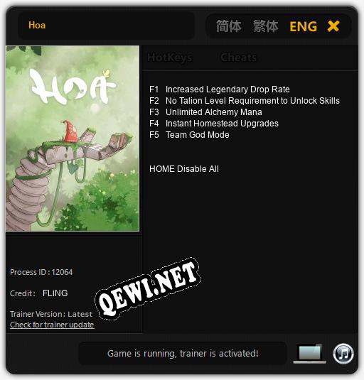 Hoa: ТРЕЙНЕР И ЧИТЫ (V1.0.68)