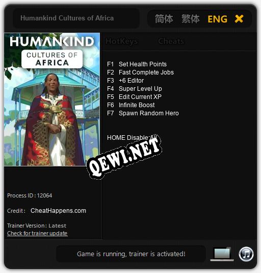 Humankind Cultures of Africa: Читы, Трейнер +7 [CheatHappens.com]