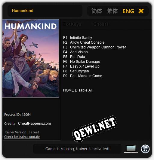 Humankind: Трейнер +9 [v1.5]