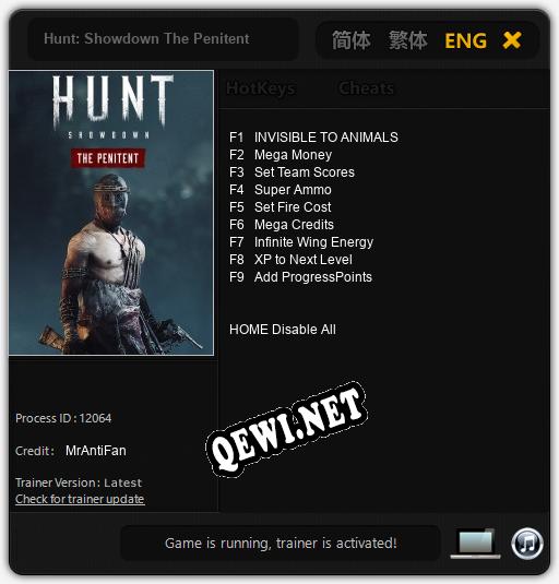 Hunt: Showdown The Penitent: ТРЕЙНЕР И ЧИТЫ (V1.0.99)