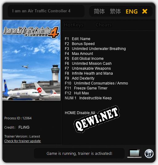 I am an Air Traffic Controller 4: Читы, Трейнер +13 [FLiNG]