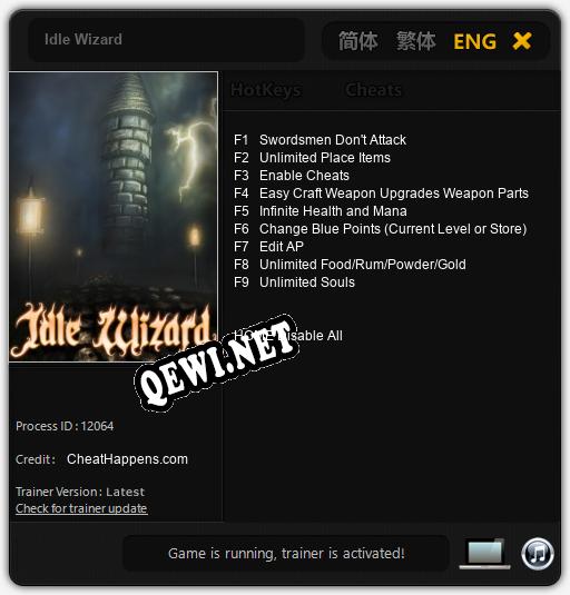 Idle Wizard: ТРЕЙНЕР И ЧИТЫ (V1.0.43)