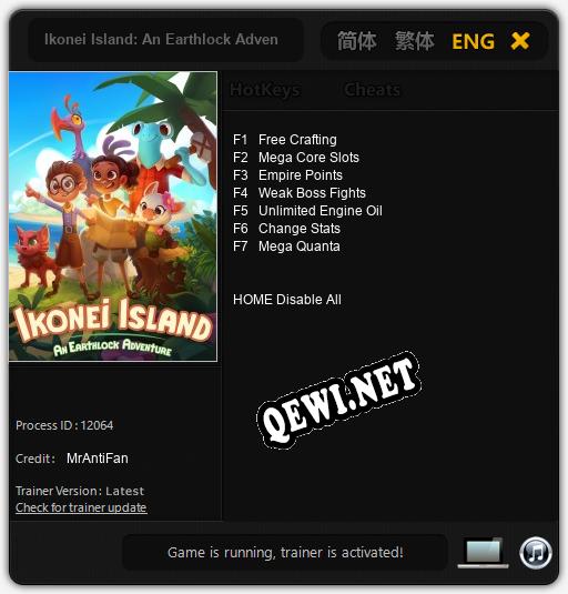 Ikonei Island: An Earthlock Adventure: Трейнер +7 [v1.5]