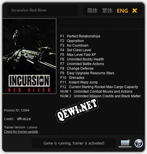 Incursion Red River: Читы, Трейнер +14 [dR.oLLe]