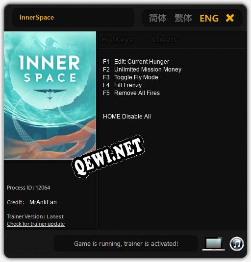 Трейнер для InnerSpace [v1.0.6]