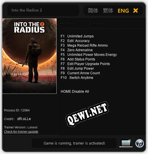 Into the Radius 2: ТРЕЙНЕР И ЧИТЫ (V1.0.43)