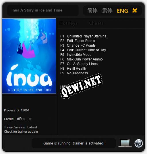 Inua A Story in Ice and Time: Читы, Трейнер +9 [dR.oLLe]