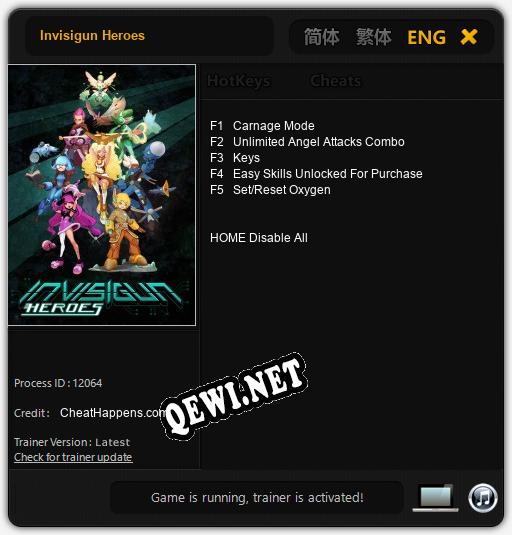 Invisigun Heroes: Читы, Трейнер +5 [CheatHappens.com]
