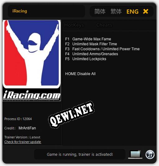 iRacing: ТРЕЙНЕР И ЧИТЫ (V1.0.85)