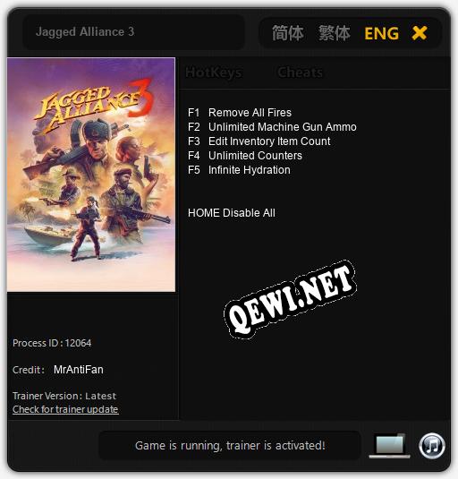 Jagged Alliance 3: ТРЕЙНЕР И ЧИТЫ (V1.0.80)