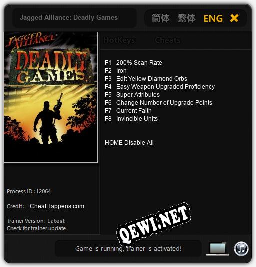 Jagged Alliance: Deadly Games: ТРЕЙНЕР И ЧИТЫ (V1.0.37)