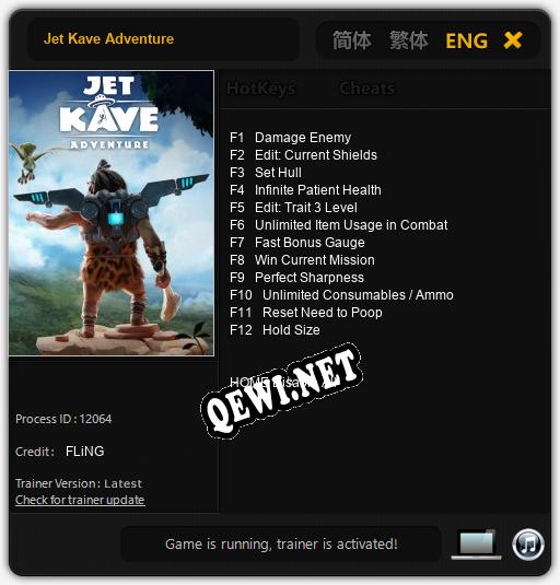 Jet Kave Adventure: ТРЕЙНЕР И ЧИТЫ (V1.0.60)