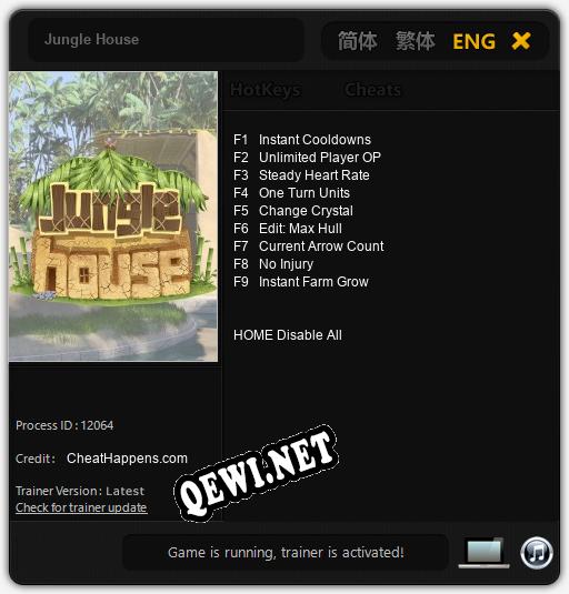 Jungle House: Читы, Трейнер +9 [CheatHappens.com]