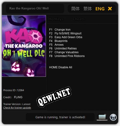 Kao the Kangaroo Oh! Well: ТРЕЙНЕР И ЧИТЫ (V1.0.21)
