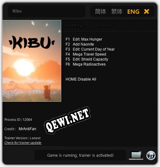 Kibu: Трейнер +6 [v1.9]