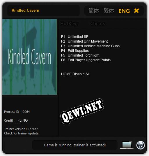 Kindled Cavern: Трейнер +6 [v1.8]